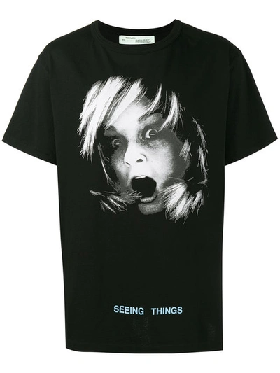 Off-white Screaming Girl T-shirt | ModeSens