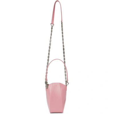 Givenchy Mini Leather Antigona Vertical Bag In 661 Baby Pink