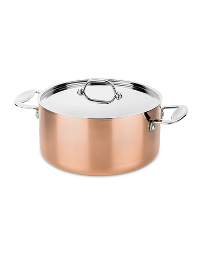 Mepra Toscana 7.8" Casserole With Lid In Copper