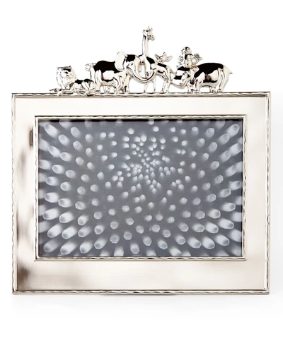 Michael Aram Animals 5" X 7" Picture Frame In Silver