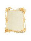 Jay Strongwater Floral Branch Picture Frame, 8" X 10" In Gold