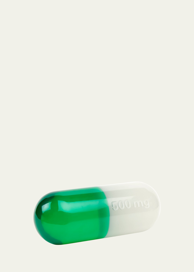 Jonathan Adler Large Green Acrylic Pill