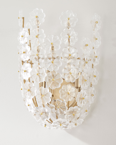 Regina Andrew Charlotte Sconce In Brass