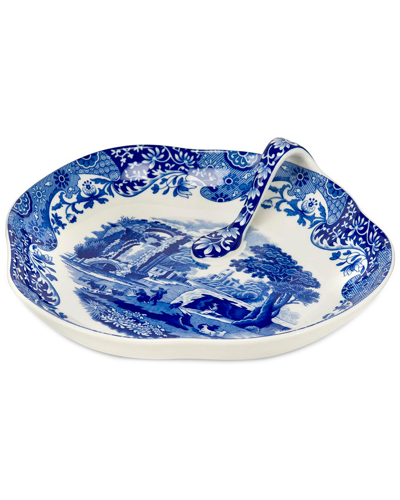 Spode Blue Italian Handled Tray