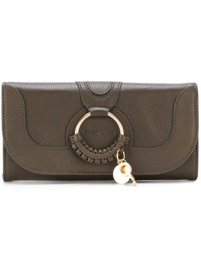 See By Chloé See By Chloe Hana Continental Wallet In Brown