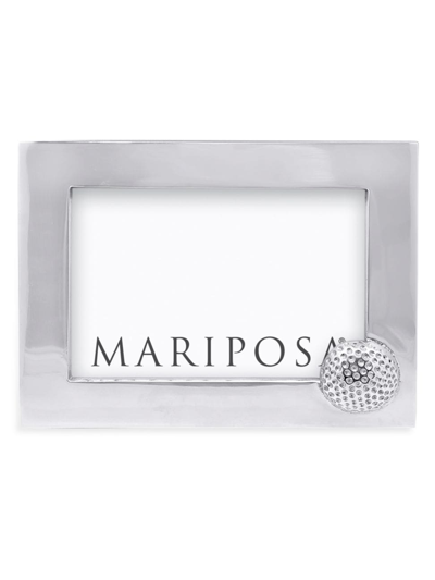 Mariposa Golf Ball Picture Frame, 5" X 7" In Silver