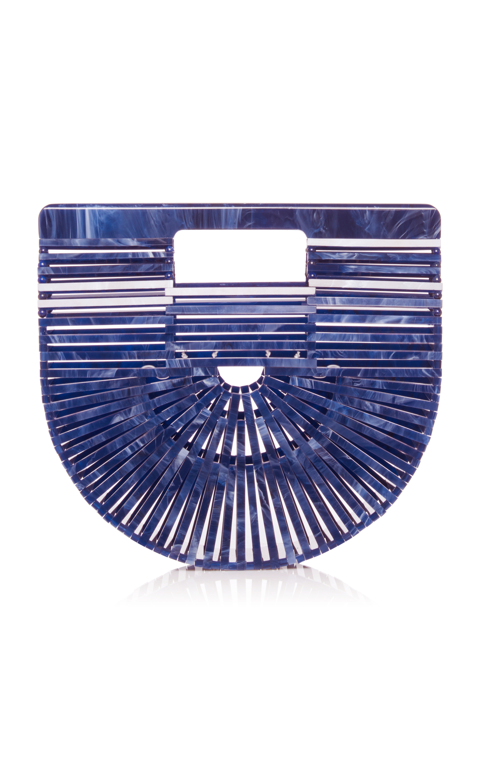 Cult Gaia Small Acrylic Ark In Navy | ModeSens