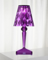 Kartell Rechargeable Battery Lamp In Purple