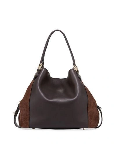 Edie shoulder bag 42 in mixed leathers best sale