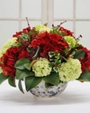 Winward Hydrangea & Magnolia Leaf In Bowl