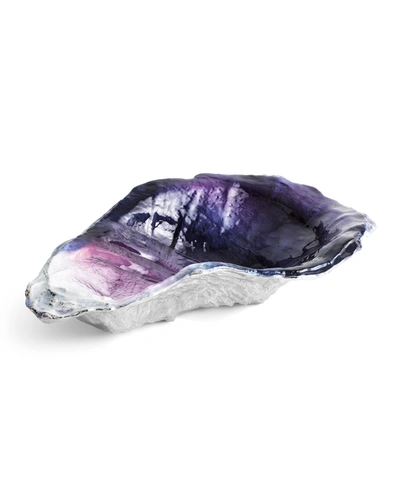 Michael Aram Ocean Reef Oyster Shell Jewelry Bowl In Purple