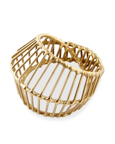 Kim Seybert Cage Napkin Ring In Gold