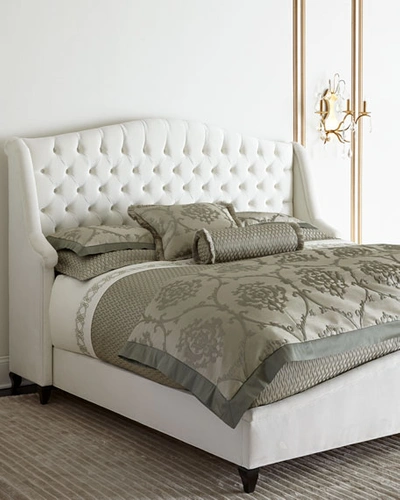 Haute House Emma King Bed In Ivory