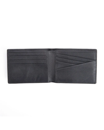 Royce New York Rfid Blocking Bifold Wallet In Black