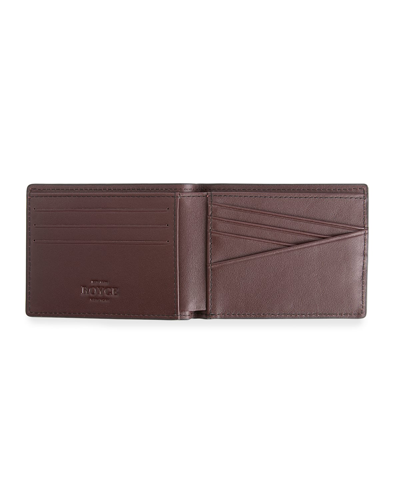 Royce New York Rfid Blocking Bifold Wallet In Navy Blue
