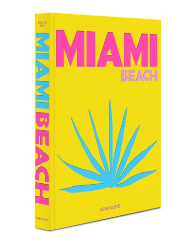 Assouline Publishing Miami Beach Hardcover Book In Yellow