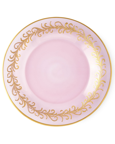 Neiman Marcus Blush Oro Bello Dinner Plates, Set Of 4