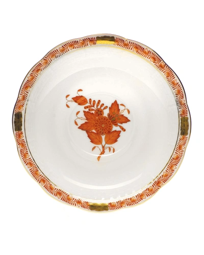 Herend Rust Chinese Bouquet Saucer