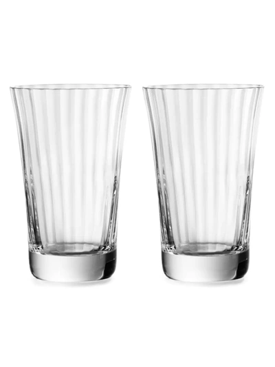Baccarat Mille Nuits Highball Glasses (set Of 2) In White