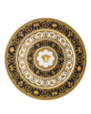 Versace I Love Baroque Service Plate In Black/gold