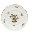 Herend Rothschild Bird Bread & Butter Plate #1 In Multi Colors