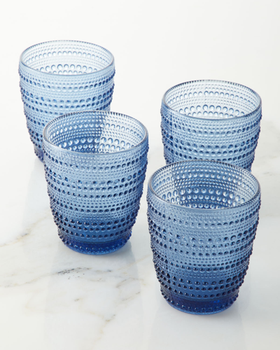 Godinger Lumina Double Old Fashioned Glasses, Set Of 4 In Blue