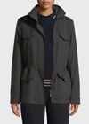 Loro Piana Traveler Windmate&reg; Stretch Storm System&reg; Jacket In Onyx