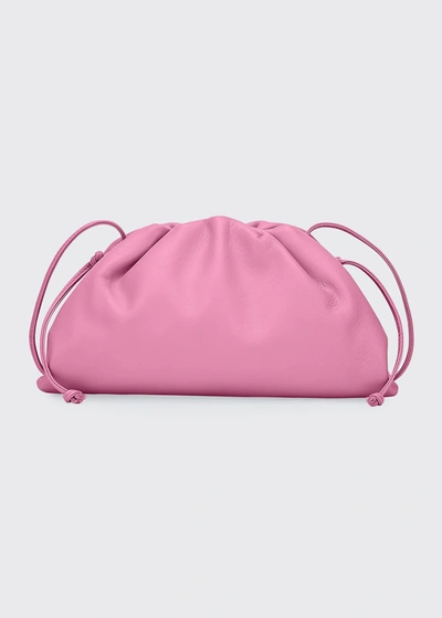 Bottega Veneta Mini Pouch Clutch Bag In Pink