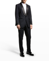 Tom Ford Men's Jb Atticus Shawl-lapel Tuxedo In Navy Solid