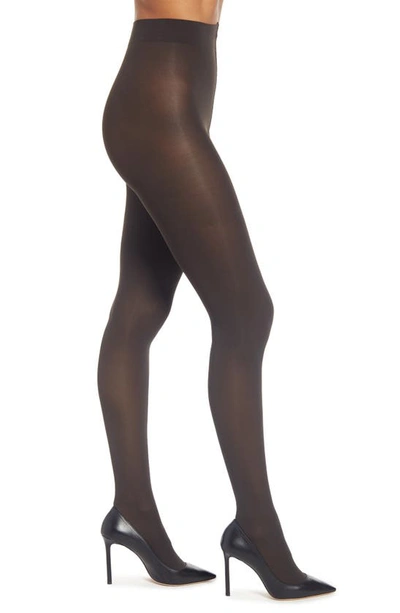 Falke Sensual Cashmere Blend Tights In Anthracite