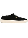 Golden Goose Black Suede Tennis Sneakers