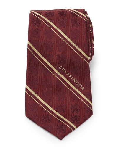 Cufflinks, Inc Men's Harry Potter Gryffindor Silk Tie In Maroon