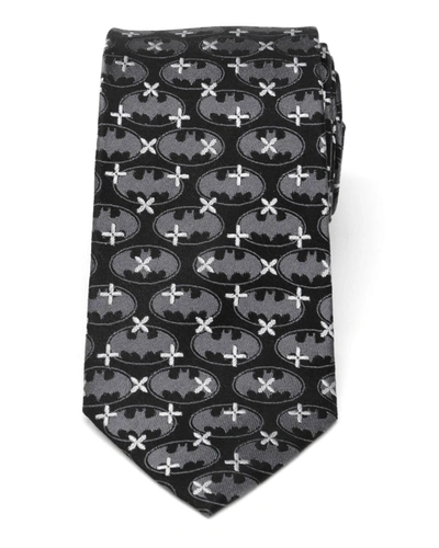 Cufflinks, Inc Men's Batman Silk Tie In Black