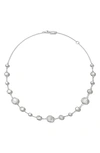 Ippolita Lollitini Sterling Silver Necklace, 16" In Silver/ Mother Of Pearl