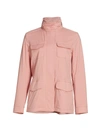 Loro Piana Traveler Windmate&reg; Stretch Storm System&reg; Jacket In 303u Opaque Rose