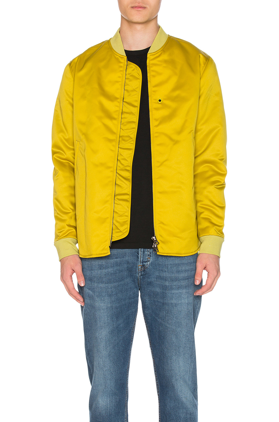 acne studios yellow jacket