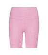 Alo Yoga High-waist Active Biker Shorts In Pink