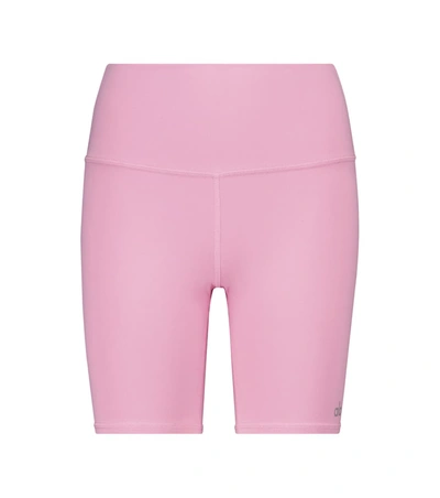 Alo Yoga High-waist Active Biker Shorts In Pink