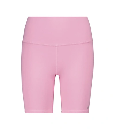 Alo Yoga High-waist Active Biker Shorts In 粉红色