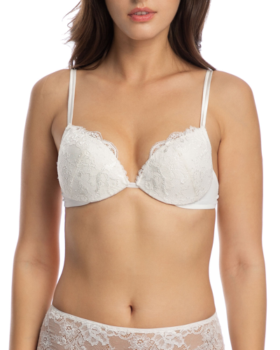 Padded Push Up Bra with Swarovski straps in Ivory – I.D. Sarrieri