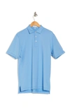 Peter Millar Jubilee Striped Jersey Polo Shirt In Blue River Cottag