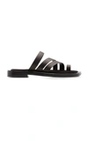 A.emery Women's Liam Leather Sandals In Black