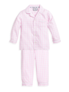 Petite Plume Baby's,little Kid's & Kid's 2-piece Gingham Pajama Set In Pink