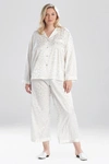 Natori Decadence Classic Pajama Set In Warm White