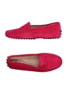 Tod's Loafers In Garnet