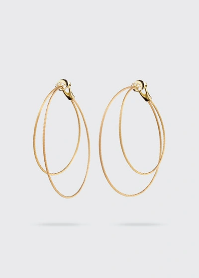Paul Morelli Women's Unity 18k Yellow Gold & 0.10 Tcw Diamond Hoop Earrings
