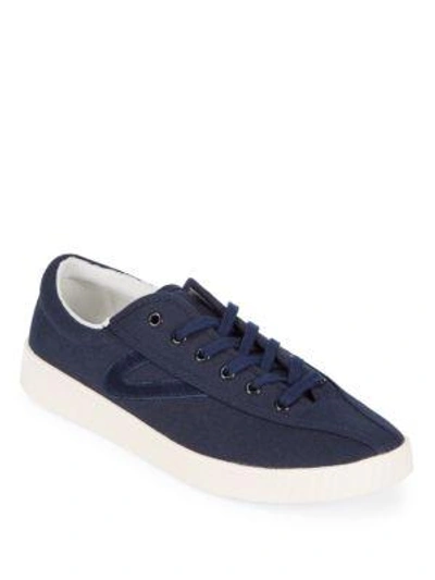 Tretorn Ny Lite Plus Lace-up Sneakers In Deep Blue