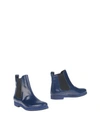 Sonia Rykiel Ankle Boot In Blue