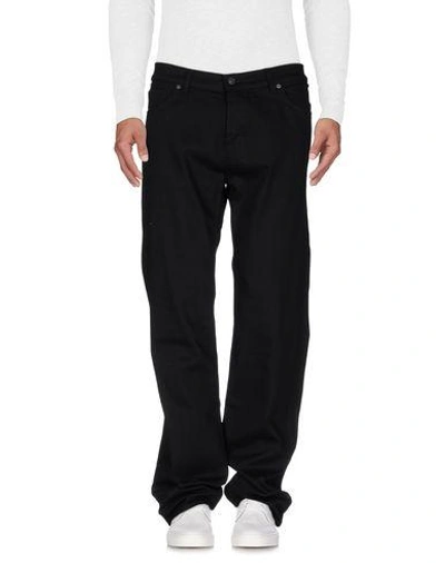 7 For All Mankind Denim Pants In Black