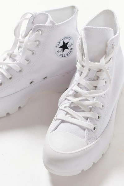 Converse Chuck Taylor All Star Lugged High Top Sneaker In White
